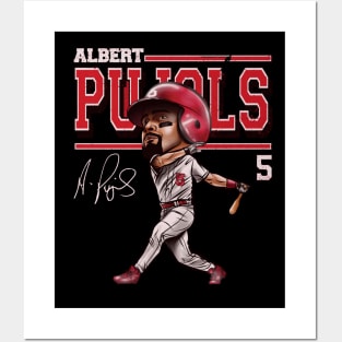 Albert Pujols St. Louis Cartoon Posters and Art